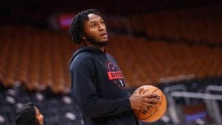 ラプターズのイマニュエル・クイックリーがハムストリングの症状悪化でPO1回戦全休へ