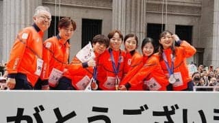 ミラノ五輪パレード　115人のアスリート参加　５万人ファン集結　橋本聖子会長「心から感謝」