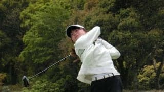【ゴルフ】13－14歳の部女子で首位の橋川珠空「優勝したい」世界ジュニア東日本決勝大会