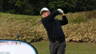 【ゴルフ】15－18歳の部男子で首位の竹田亮太「パットがもう少し…」世界ジュニア東日本決勝