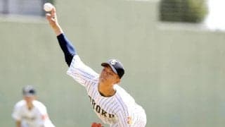 甲子園経験の責任胸に東北・石崎隼が５回無失点「また夏、絶対に戻りたい」春初戦コールド勝ち