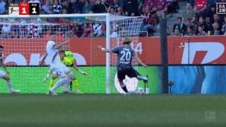 スタジアム騒然！ 堂安律、衝撃の“股抜きゴラッソ”「すげえええ」「エグいな」5枚の壁をブチ破る“逆足弾”で今季5ゴール目！