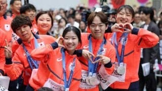 坂本花織　５万人の観衆に感無量　「たくさんの方が応援してくださったんだと」五輪・パラ感謝パレード