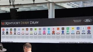 【KYダービー】ダノンバーボンは7番ゲート、ワンダーディーンは10番ゲートで確定