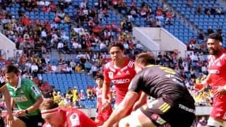 【ラグビー】神戸７トライ奪い４連勝　レタリック共同主将が今季リーグ１位の１６トライ　首位と勝ち点１差の２位キープ