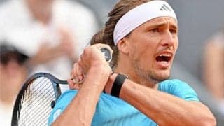  ズベレフ 6年連続9度目の初戦突破 