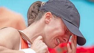  試練続く世界4位 涙の途中棄権 