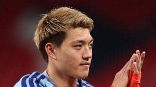 ＭＦ堂安律が右足で同点ゴール　後半開始から３試合ぶり出場で昨年１２月以来の今季５点目