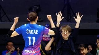 【バレー】SAGA久光Ｖ！中田久美監督「勝ったうれしさは３割…ほっとしている」大阪M下す