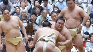 春巡業最終日、幕内・豪ノ山が関取最多の２３番「感覚としてはまだまだ。（番数は）できたと思う」