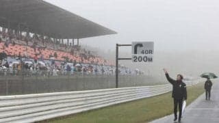 スーパーフォーミュラ第3戦決勝は雨と霧の悪天候で不成立　近藤真彦会長「早い決断しないと…」