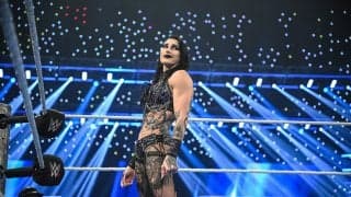 「めちゃかわいい」すっぴん姿が“実は童顔”の最恐美女チャンピオン、凱旋登場に大盛り上がり「大スター」「化粧前のリアさん」