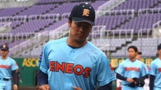 大阪桐蔭→ENEOS新人中野大虎の凱旋登板はお預け「次、登板機会があれば…」