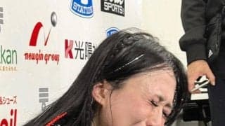 番狂わせ…女子初プロレス大賞ＭＶＰの上谷沙弥が１年４カ月ぶり王座陥落で涙「言葉にならない」玖麗さやか大金星で初戴冠