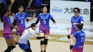 SVリーグ女子　SAGA久光が大阪MVに連勝しSVリーグ初制覇