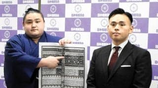 元貴景勝「自分の新入幕よりうれしい」師匠として初、新入幕若ノ勝に「一生懸命ついてきてくれた」【大相撲番付発表】