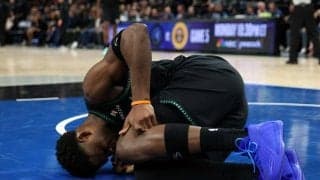 ウルブズのエース、アンソニー・エドワーズが左ヒザ負傷のため数週間を欠場か？