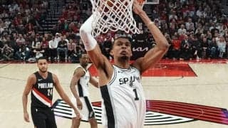 脳震盪から復帰したビクター・ウェンバンヤマがシャック以来のモンスタースタッツをマーク