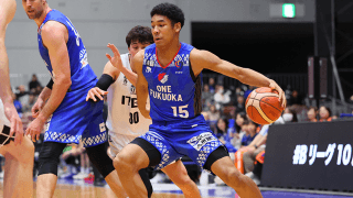 白谷柱誠ジャックがB2最終戦でダンク「とても勉強になりました」福岡での特指活動終了