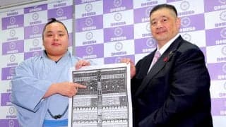 新関脇・琴勝峰、兄弟子の大関・琴桜と最高峰へ　東西横綱が佐渡ケ嶽部屋の悲願「ここからがスタート」…大相撲夏場所番付発表