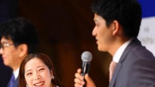 りくりゅう“先生”への思い「資格まで４、５年…時間かかる」引退会見で見通しを語る