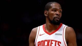 足首の骨挫傷のため2戦続けて欠場中のデュラント…ロケッツ指揮官が復帰の可能性を語る