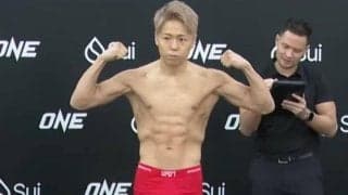 【ONE】武尊、ロッタンともに計量、ハイドレーションクリア　暫定世界王座決定戦は無事開催