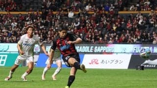 【Ｊ２札幌】後半４５分の劇的弾で藤枝を撃破　今季２度目の３連勝　３戦連続９０分勝ちは初