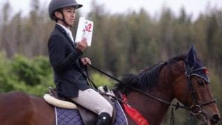 RRC滋賀大会で西塚洸二騎手が好結果 障害馬術で2位・5位に入賞