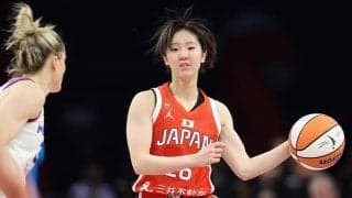 女子日本代表、WNBAチームとの対戦は2連敗…田中こころがチーム最多14得点
