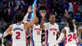 第1シードのピストンズが第7戦の末に1回戦を突破…3連勝でマジックを撃破