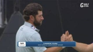 【動画】キャメロン・ヤングが6打差圧勝で今季2勝目　リッキー・ファウラーは最終日”全身オレンジ”で登場【キャデラックチャンピオンシップ4日目】