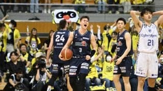 信州が福井との激闘を制しPOセミファイナル進出…3選手が20得点超、小栗12アシストで演出
