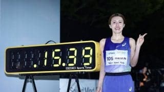 【陸上】川村楓が５キロ日本新記録「自覚してやっていかないと」夏に海外マラソン出場予定