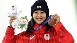丸山希選手にabnスポーツ大賞　ミラノ・コルティナ五輪で銅メダル