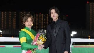 【かしわ記念】山下智久が地元・船橋に凱旋…表彰式に登場で場内大歓声