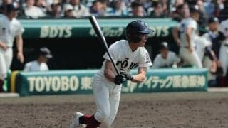 大阪桐蔭が大商大の144キロ右腕に大苦戦も、中日外野手の弟がサヨナラ打！【大阪】