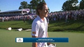 【動画】ノルウェーのクリストファー・ライタンがツアー初優勝　ファウラーとN.ホイガードが2位タイ【トゥルーイストチャンピオンシップ4日目】