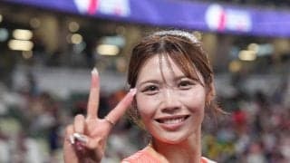 【陸上】「ほんと強くて美しい」中島ひとみ「大パワーになってます」歓声で背中押すファンへ感謝