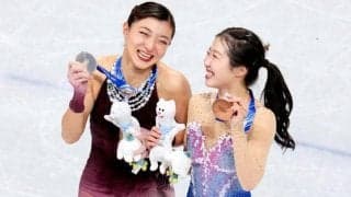 坂本花織、13日引退会見　リンク外でも笑顔広げた「お笑いキャラ」