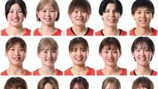 ラトビア代表との2連戦に臨む女子日本代表メンバー発表…大黒柱の髙田真希や最年少19歳・後藤音羽ら15名選出