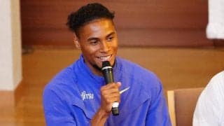 【陸上】400m日本記録保持者の中島佑気ジョセフ「しっかり勝負して勝ち切る」勝負飯も明かす