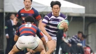 昨季は薄氷の勝利、明治大学が熊本で慶應義塾大学と対戦。関東大学ラグビー招待試合