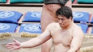 イケメン力士の幕下大森、“新兵器”でデビューから４連勝　土俵下では火雷と目が合いニヤッ