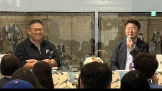 舞の海さん　炎鵬の締め込みに「うれしいですね」　現役時代の藤色まわしにあこがれ新調