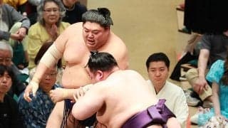 美ノ海が我慢の相撲で５勝目　阿炎の厳しい突き「もろにくらっています」が耐え抜いた