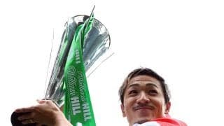 前田大然が涙の決勝点、セルティック逆転５連覇　本拠サポ「マエ～ダ」の大合唱の中、感極まる