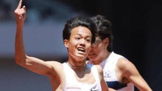 ３人が日本記録超えの激走　男子３０００Ｍで１２年ぶりに大迫傑の記録を塗り替える　森凪也が７分３８秒９８で優勝…セイコーＧＧＰ