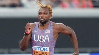 【陸上】ノア・ライルズは10秒05、予選オープン参加で１組トップ　決勝で桐生祥秀らと対戦