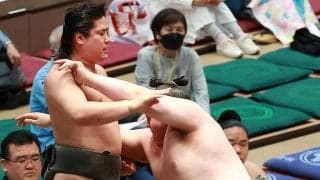 幕下丹治「３秒前に勘が働いて」竜翔との全勝対決制し４連勝　新十両へ「あまり意識せず」
